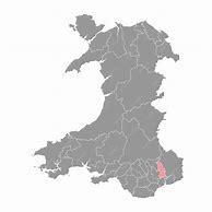 Image result for Map of Roads in Torfaen