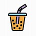 Image result for Bubble Tea Emoji