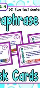 Image result for Paraphrasing Examples for Kids