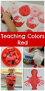 Image result for Activities About Colors for Toddlers