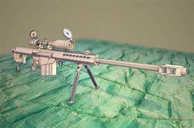 Image result for M82 Sniper Rifle Refernce Blender