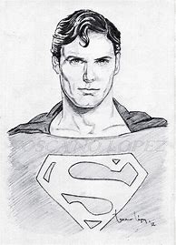 Image result for How to Draw Superman Face