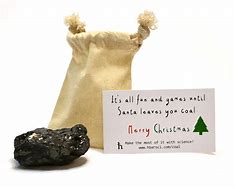Image result for Christmas Coal