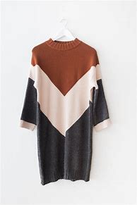 Image result for Block Pull Over Tunic Sweaters