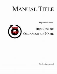 Image result for It Manual Sample