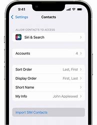 Image result for Apple iPhone Contacts