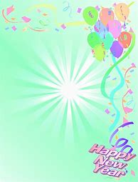 Image result for New Year Border White Background