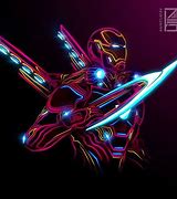 Image result for Iron Man Neon 4K