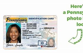 Image result for PA Real ID Card