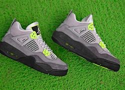 Image result for Air Jordan 4 Neon