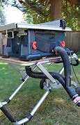 Image result for Bosch Table Saw Dust Collection System