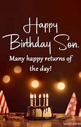 Image result for Happy Birthday Wishes Son