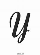 Image result for Cursive Y Lowercase