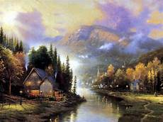 kinkade cottage painting wednesday kinkade kinkade cottage painting wednesday kinkade