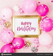 Image result for Pink Happy Birthday Message