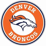 Image result for Denver Broncos Round Logo