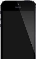 Image result for iPhone SE Black and White Outline