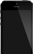 Image result for iPhone 5 Black Colour