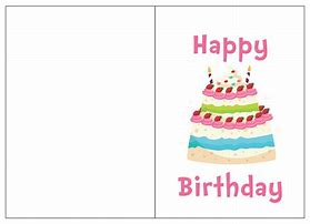 Image result for Happy Birthday Fold Card