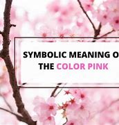 Image result for Pink Color Symbolism
