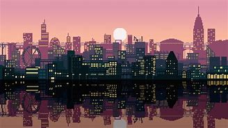 Image result for Aesthetic Desktop Pixel Art