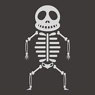 Image result for Halloween Skeleton Cut Out