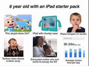 Image result for iPad Kid Starter Pack Meme