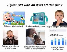 Image result for Kid Using iPad Meme