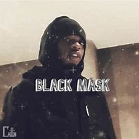 Image result for Black Mask Cartoon