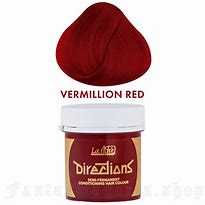 Image result for Vermillion Red Color