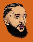 Image result for Nipsey Hussle Black and White Clip Art