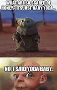 Image result for Scared Baby Yoda Meme