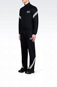 Image result for EA7 Tracksuit Black and Red
