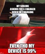 Image result for Charger HP Meme