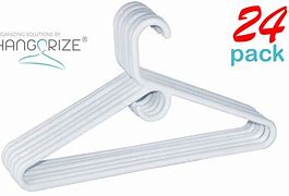 Image result for White Plastic Hangers