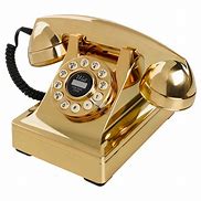 Image result for Vintage Gold Phone