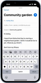 Image result for How to Send Email iPhone