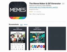 Image result for Meme App for iPhone