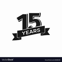 Image result for 15 Years Image White Background Work