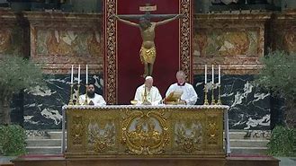 Image result for Pope Francis Holy Mass