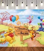 Image result for Winnie the Pooh Party Background