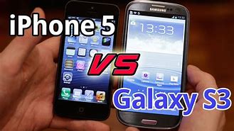 Image result for iPhone 5 vs Galaxy