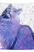 Image result for Galaxy Cat Art Purple