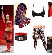 Image result for Nikki Bella Ring Attire Green