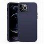 Image result for iPhone 12 Pro Silicone Case Teal Black
