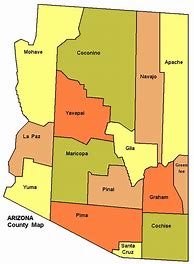 Image result for Historic Arizona County Map