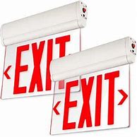 Image result for Clear Exit Sign