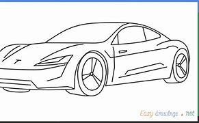 Image result for Tesla Car Drawing