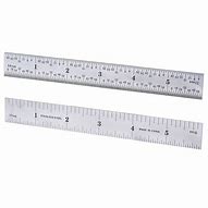 Image result for 6 Inches Long 2 Inches Wide Metal Ruler
