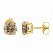 Image result for Champagne Diamond Grain Set Studs